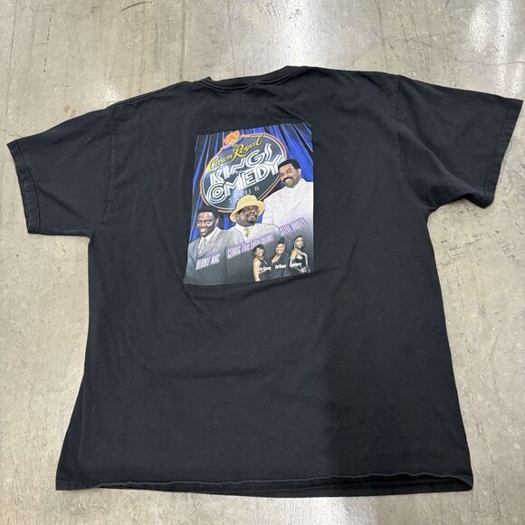 Y2K Kings of Comedy Tour T-Shirt XL Crown Royal Bernie Mac Steve Harvey Vintage - Picture 4 of 11